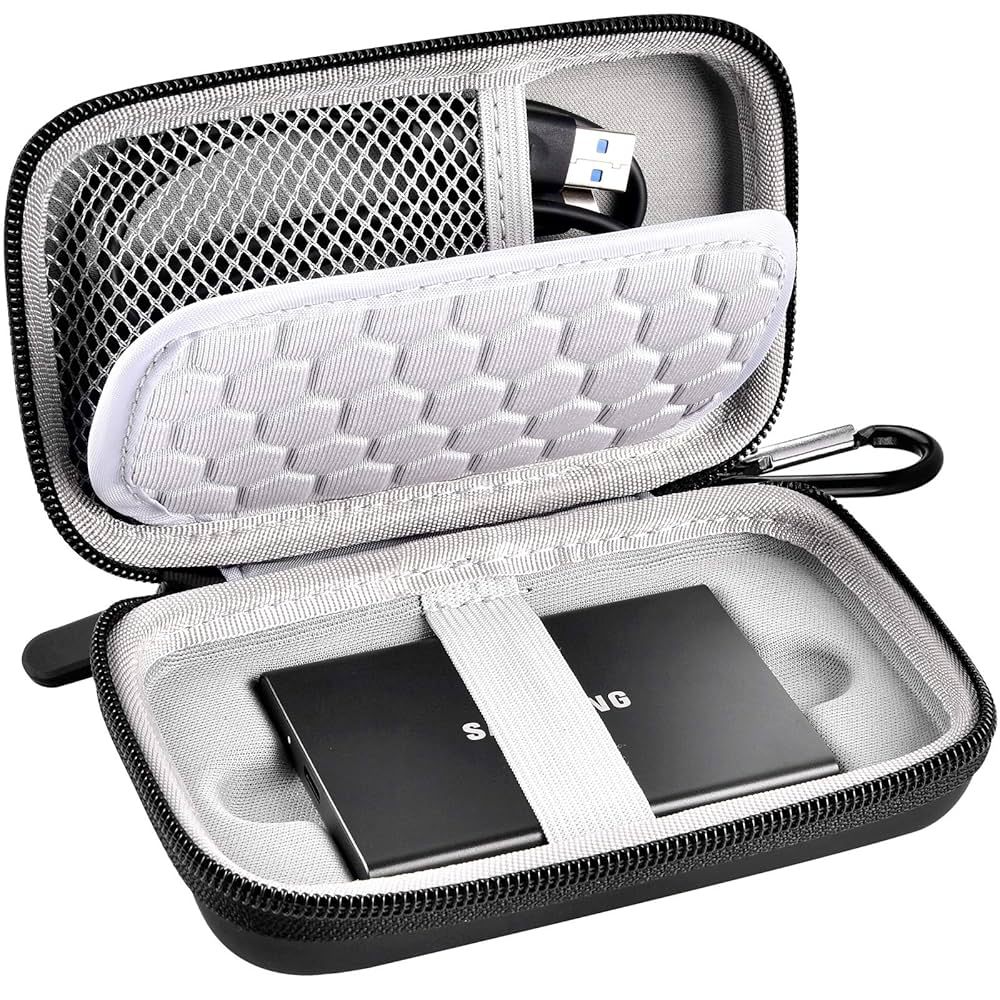 Samsung Portable SSD T7 Touch 専用ケース付き Amazon.com: Case Compatible with Samsung T7/ for T7 Touch